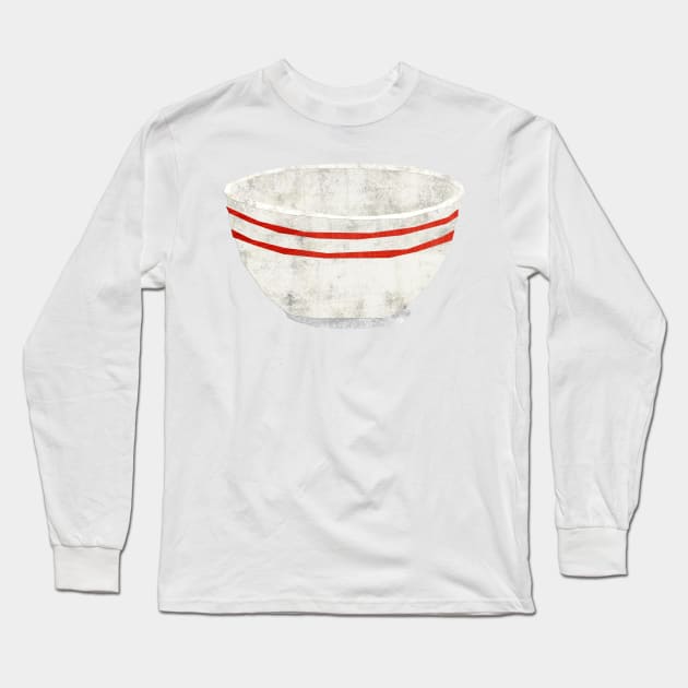 bowl Long Sleeve T-Shirt by Babban Gaelg